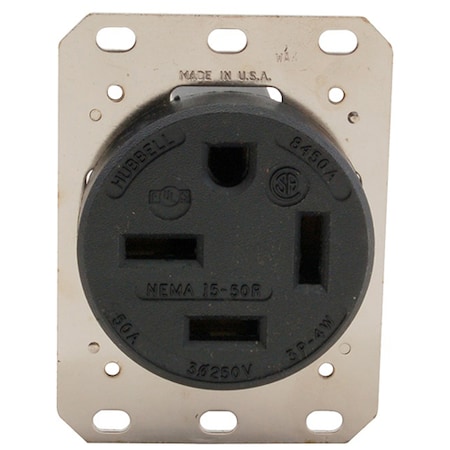 Bryant Receptacle (250V, 50A) 8450A